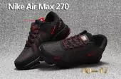 sneakers nike uomo air max 2018 essential black red